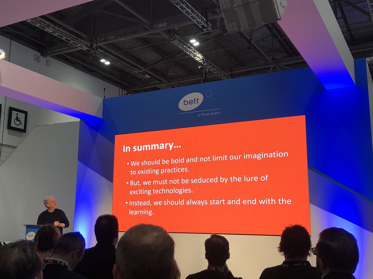 SimoBielli's tweet photo. #Ethics of #AI in higher education. Advice: Be critical when you use AI in education, consider the good and bad. Educators should be involved in conversations about AI and Edu. Great speech by @wayneholmes #Bett2020 @nesta_uk https://t.co/ETuLsNkj7B
