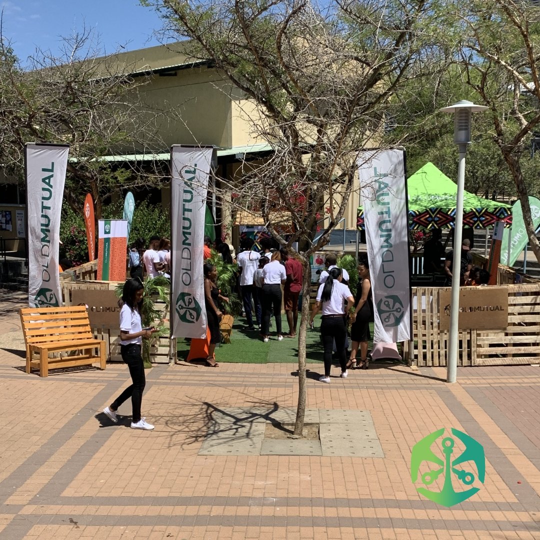OldMutualNam's tweet photo. We are at Namibia University of Science and Technology - NUST launching The Mutual Vibe.
Come by and Have a Mutual Vibe cocktail and listen to some great tunes from our local DJ.
Here we will share tips with you on how to get financially ready for school.
#mutualvibe https://t.co/Ln6yQTqd1d