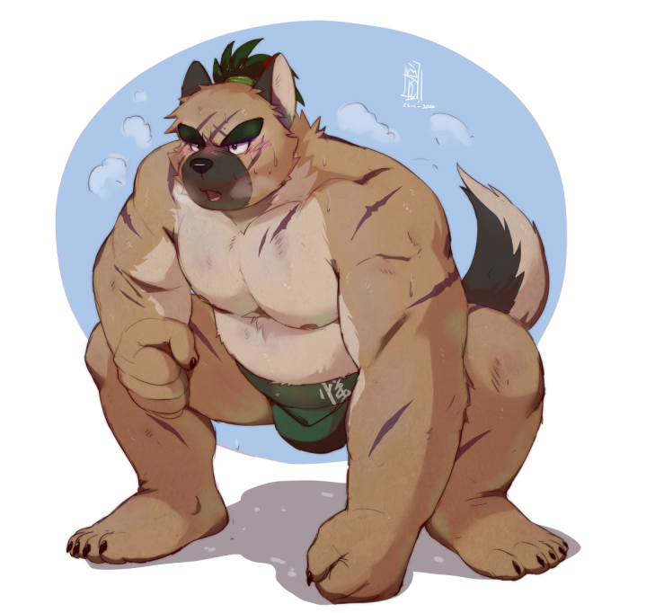 Yasuyori , Ready for Sumo Fight!! 

#ヤスヨリ #housamo #yasuyori #放サモ #furry #furryart #furryartwork #furryartist #housamoth