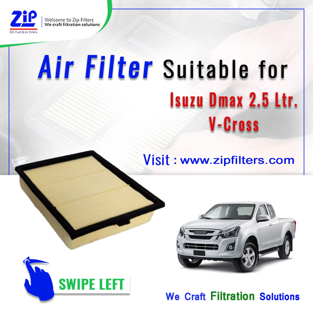 ZipFilters's tweet photo. Introducing AIR FILTER Suitable for -

- Isuzu Dmax 2.5 Ltr. V-cross
- Polo and Ameo Petrol N/M
- X-Trail O/M
- Ecosport Petrol

For Enquiries -
Reach Us - info@zipfilters.com

#ZipFilters #Carfilters #AirFilters #Isuzu #Polo #Ameo #Xtrail #Ecosport #Camry #Harrier https://t.co/6d477P64Zd