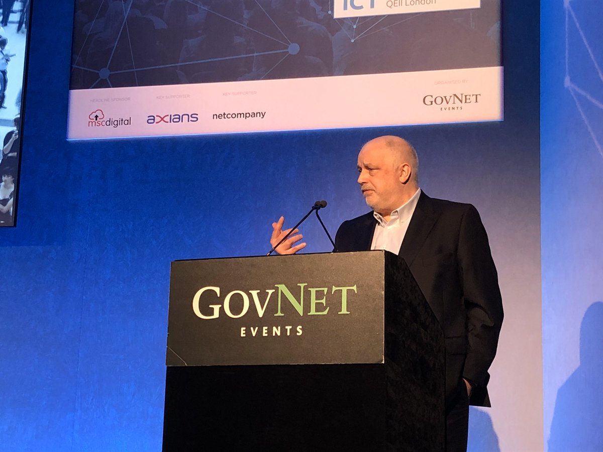DWPDigital's tweet photo. Our @simon_mckinnon shares our approach @GovernmentICT
“Users want help with their life events and the support we can give them. We’re going to do this by
✅ Sharing data
✅ Sharing services
✅ Sharing life events
#GovICT https://t.co/t9DU01VVJz