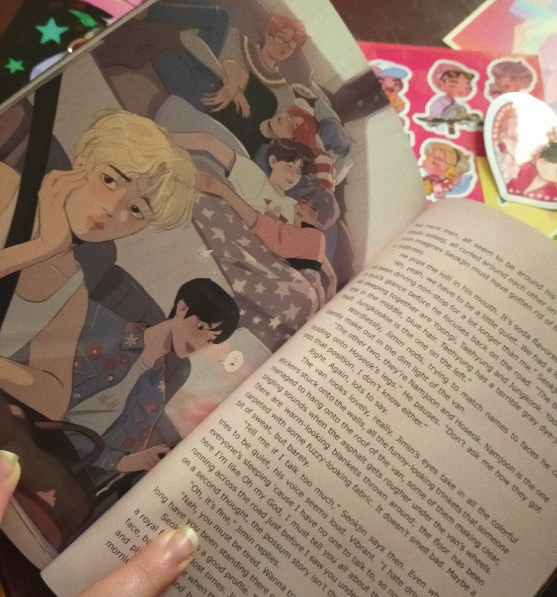 My contributor copy for the Retro Zine arrived and everything is so so so lovely 🥺💜 Thank you again <a href="/RetroZineBTS/">Rewind Vol II: restarting</a> for all your hard work, working with you has been a pleasure 🌸💜