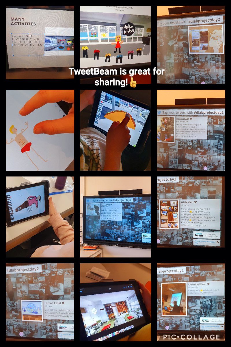 hioeen's tweet photo. TweetBeam is great for sharing!ππ
#dlabprojectday2 #eTwinning #erasmus https://t.co/92cXJuBvuD