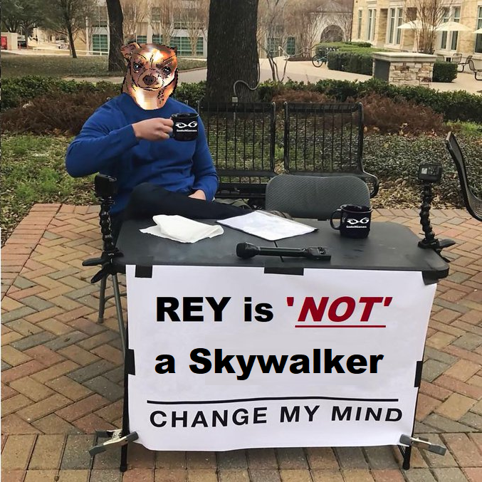 BIGDaddio29's tweet photo. @DDayDoggy @Amy1Kenobi #Rey MAYBE a LOTTA hings
Shes a Wahman;
A MaRey Sue;
n she MAY be a Jedi or atleast a Sidi/Jeth?(Sith-Jedi/Jedi-Sith)
but 1 hing she is NOT N NEVER SHALL BE...Rey is NOT a #Skywalker
shes a #Palpatine END OF! No more...NO LESS
#ChangeMyMind #MaReySueSkywalker #NotMySkywalker https://t.co/oeexkghUsj