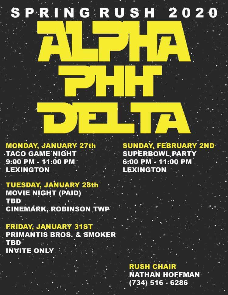 Fraternities & Sororities at RMU tweet media