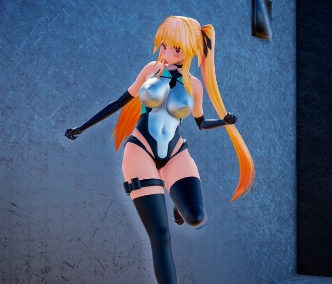 サイドガードがあったほうが
格好良いと思う反面、
よりシンプルなレオタードの方が
洗練されているような気もする 