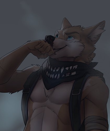 Koul_Fardreamer's tweet photo. Chet #fox #furry #furryfox #male #postap #fire https://t.co/HqY5kwMDlk