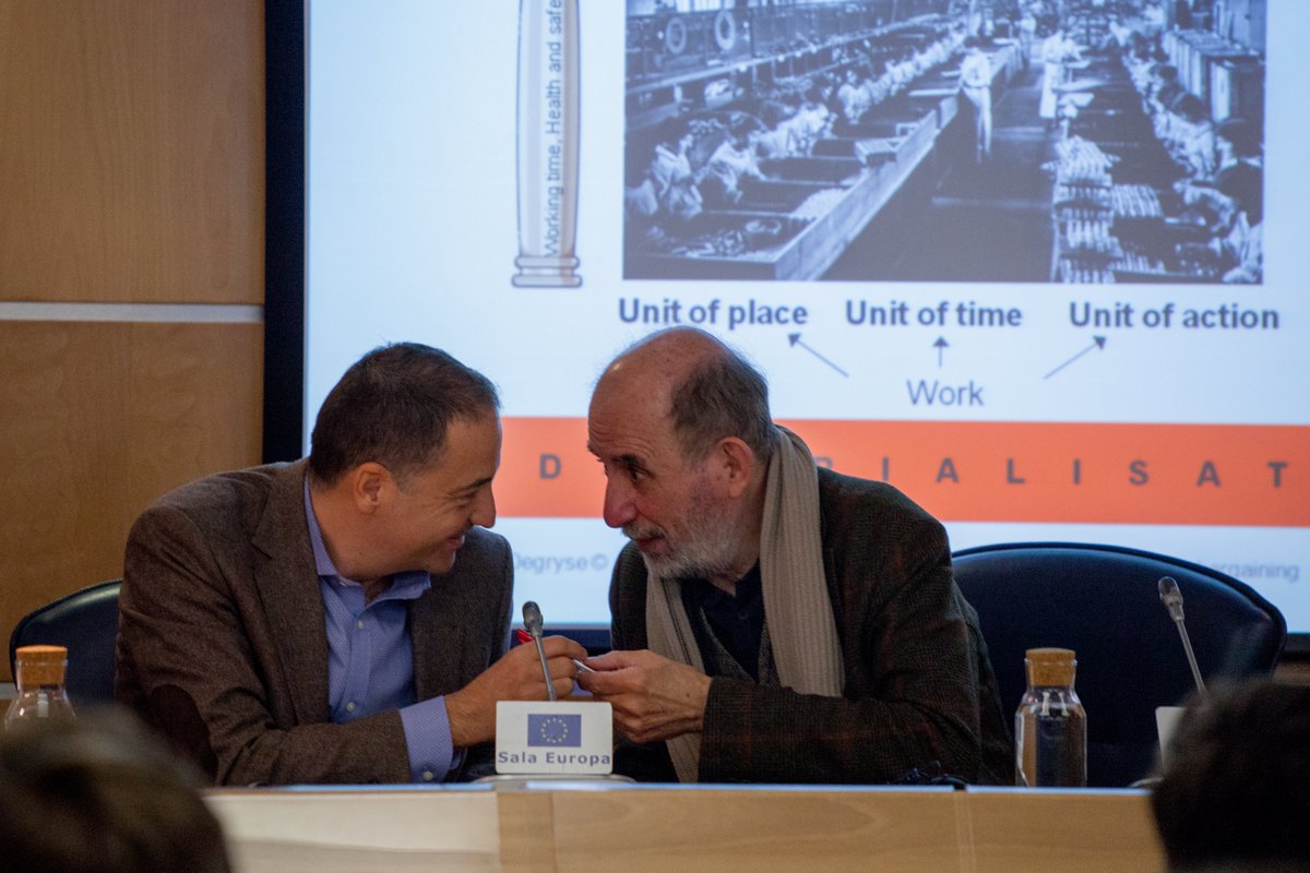 DeepViewEU's tweet photo. Last friday we celebrated #DeepViewFinalConference in Madrid @ComisionEuropea. It was a pleasure to share the knowledge we've collected during the project about #virtualwork and discuss it with all of you. Thanks for coming! See the gallery in our website👉https://t.co/AsSkhBACVj https://t.co/iTZtppzWF8