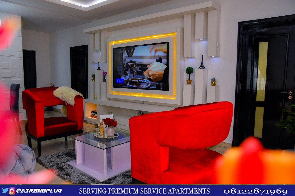 TEN_BandB's tweet photo. 2 bedroom service apartment in Lekki phase one
Unlimited internet
Netflix
Security
Serene environment
24-hour power supply
Fully equipped kitchen
Proximity to Banks, lounges, malls etc.
For bookings and enquiries.
DM or call 08122871969
#airbnbplug #airbnb https://t.co/YYOLdpKT3H