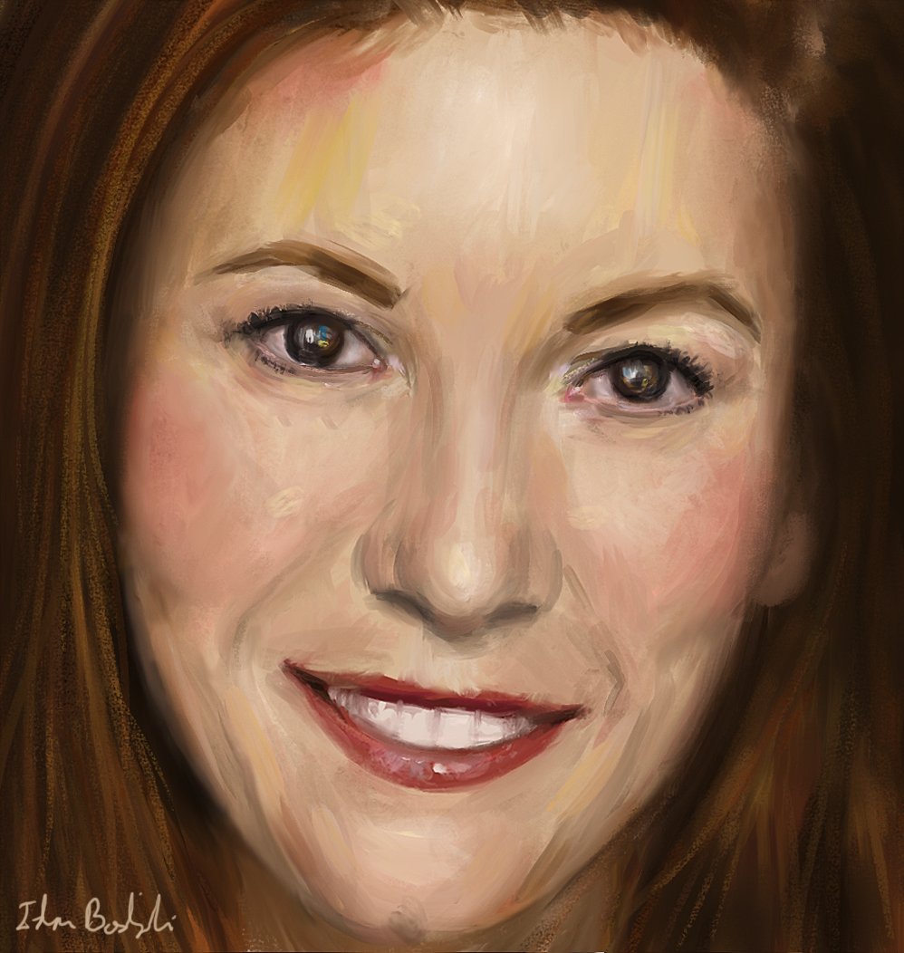 Happy Birthday to Diane Lane! Here\s a painting I made 2 years ago :) 