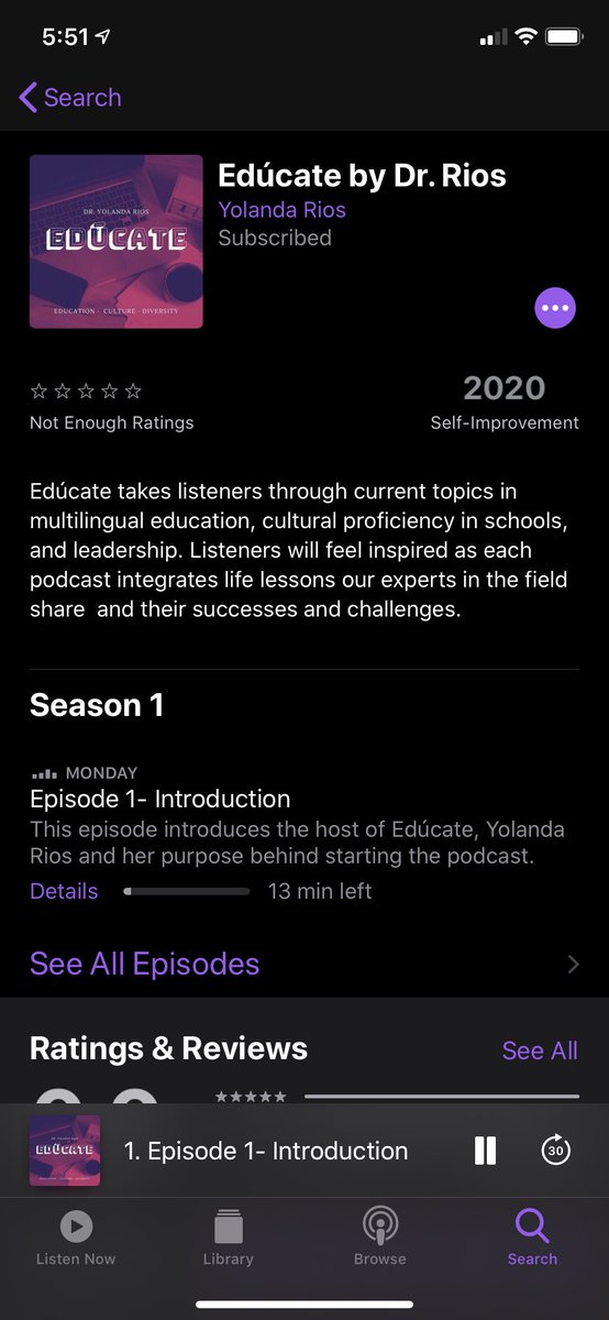 DrYolandaRios's tweet photo. I woke up to see my podcast finally approved on Apple Podcasts! iPhone 📱 people, you can now download it to your playlist! If you want to go an extra mile, please rate it/review it! Thank you all for your support 🎉😘
#FirstPodcast #Podcaster https://t.co/utUtgSXoxg