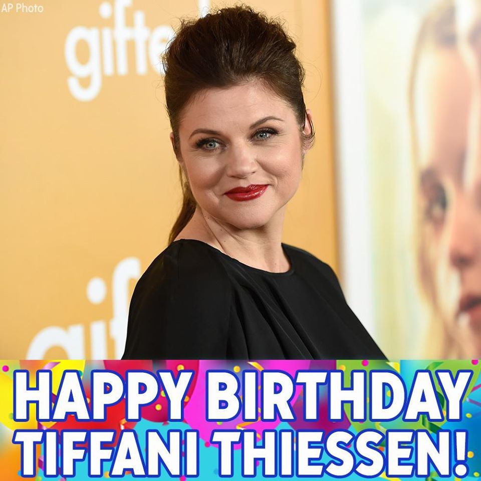 Happy Birthday to \"Saved by the Bell\" star Tiffani Thiessen! 