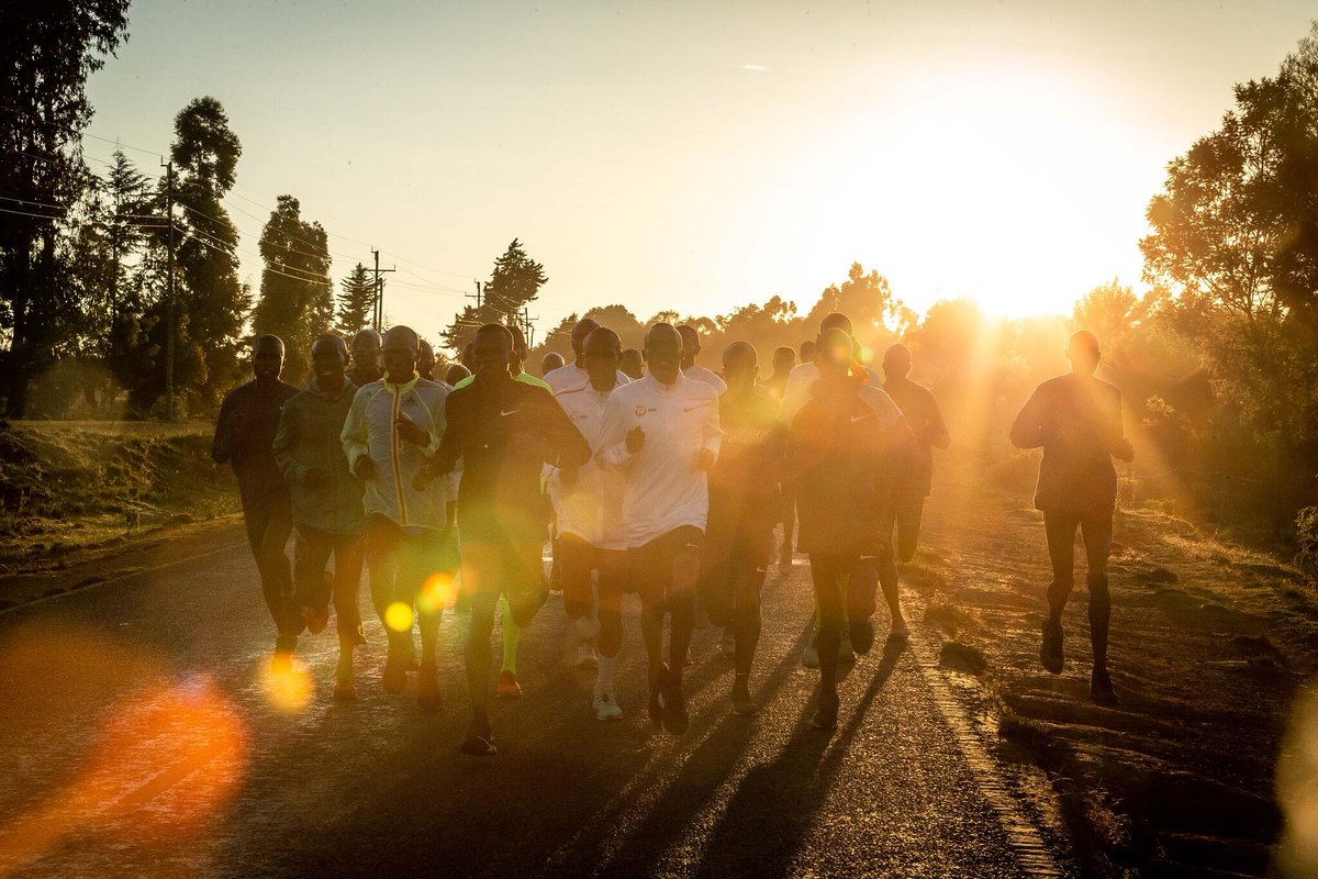EliudKipchoge's tweet image. This morning's long run couldn't feel any nicer.