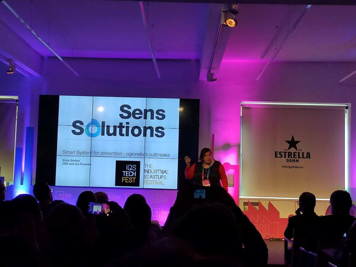 PRUAB's tweet photo. Avui som a l'#IQSTechFest descobrint projectes interessants i empreses emergents innovadores. Ara mateix donem suport a @Sens_Solutions, empresa de la xarxa del @PRUAB, que competeix en el Demo Day de l'#IQSNextTech. Molta sort, @Sens_Solutions! https://t.co/tsVdgXWkaC