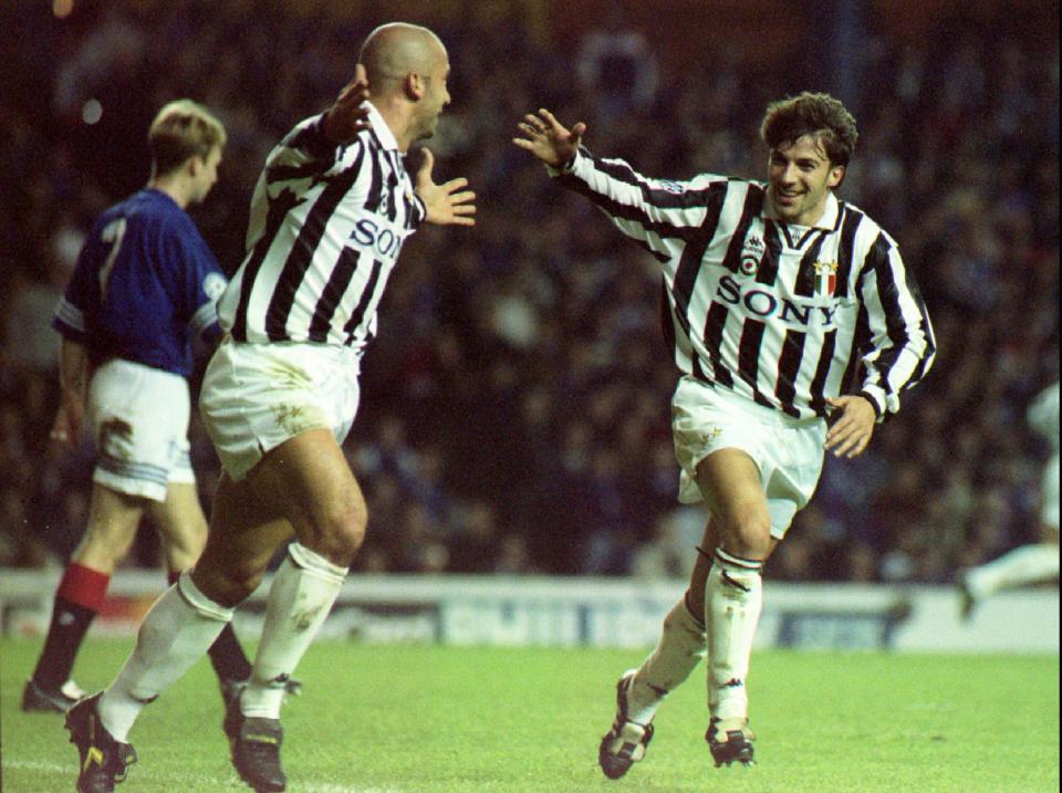 90s Football on Twitter: "Gianluca Vialli and Alessandro Del Piero.  https://t.co/Letyo743lf" / Twitter