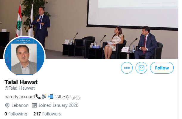 yakshof's tweet photo. حسابات ساخرة لبعض الوزراء الجدد.

#لبنان #لبنان_ينتفض #لبنان_الجديد https://t.co/iWqSZQbH97