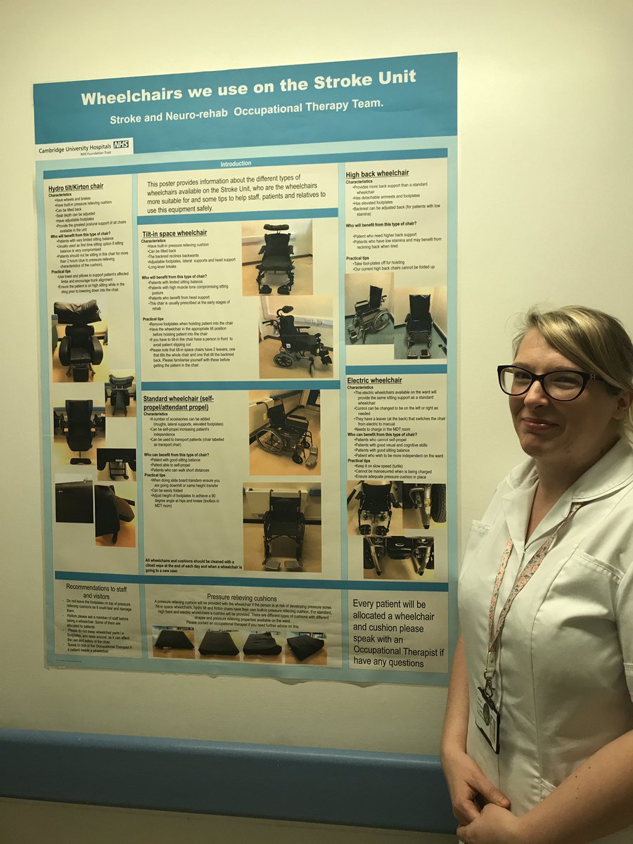 Our OT apprentice @LathamWinne has created an invaluable learning resource to make the stroke unit @cuh_nhs a learning environment for patients, relatives and staff. Well done Davinia! @CovUniOT @CUH_OT @bridgesselfmgmt @ApprenticesUni