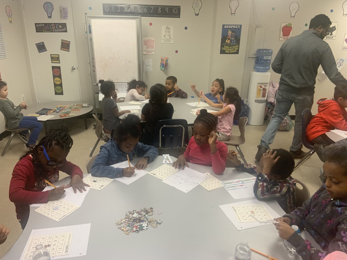 Bingo Math with Mr. Patrick. “I was called to do this work”- Mr. Patrick @LINKclubACPS @ACPSk12 @acpsFACE #Passionforchange