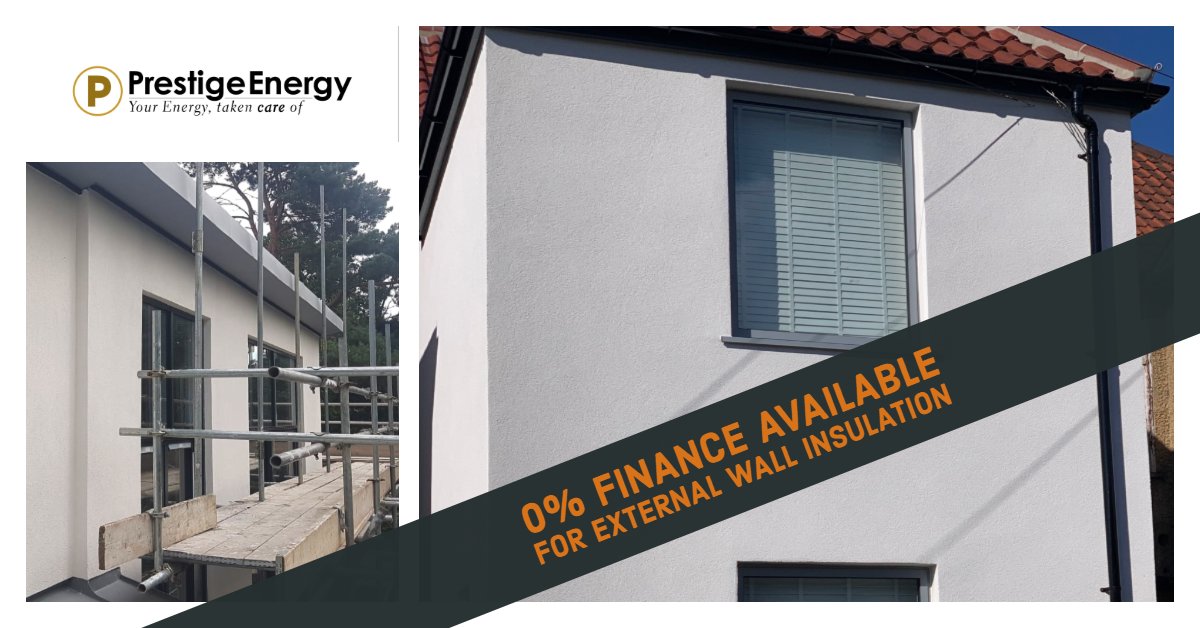 Prestige_Energy's tweet photo. Don't forget if you're concerned about the upfront cost of External Wall Insulation then our finance packages are here to help! #energyefficiency #finance #insulation

Head on over to https://t.co/A8N9ClwPKp to find out more about the different types available! https://t.co/USpjEmIMs6