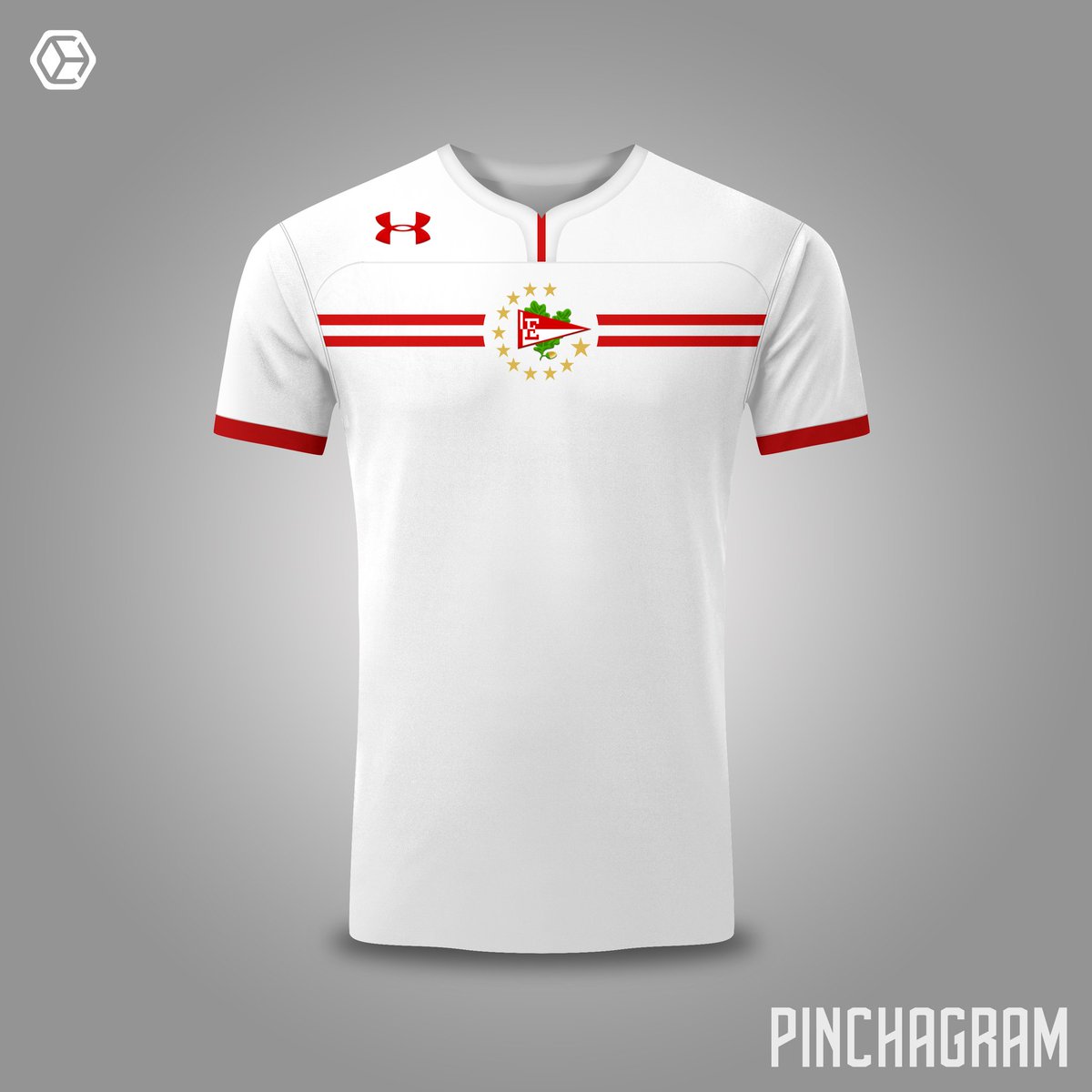 ChenzoAr's tweet photo. Asi imagino yo las 3 camisetas que saldrán en unos dias para @EdelpOficial. Recordando que vuelve el banderín, y que la suplente sera blanca y la tercera camiseta sera polémica... https://t.co/IgM2t2C9KW