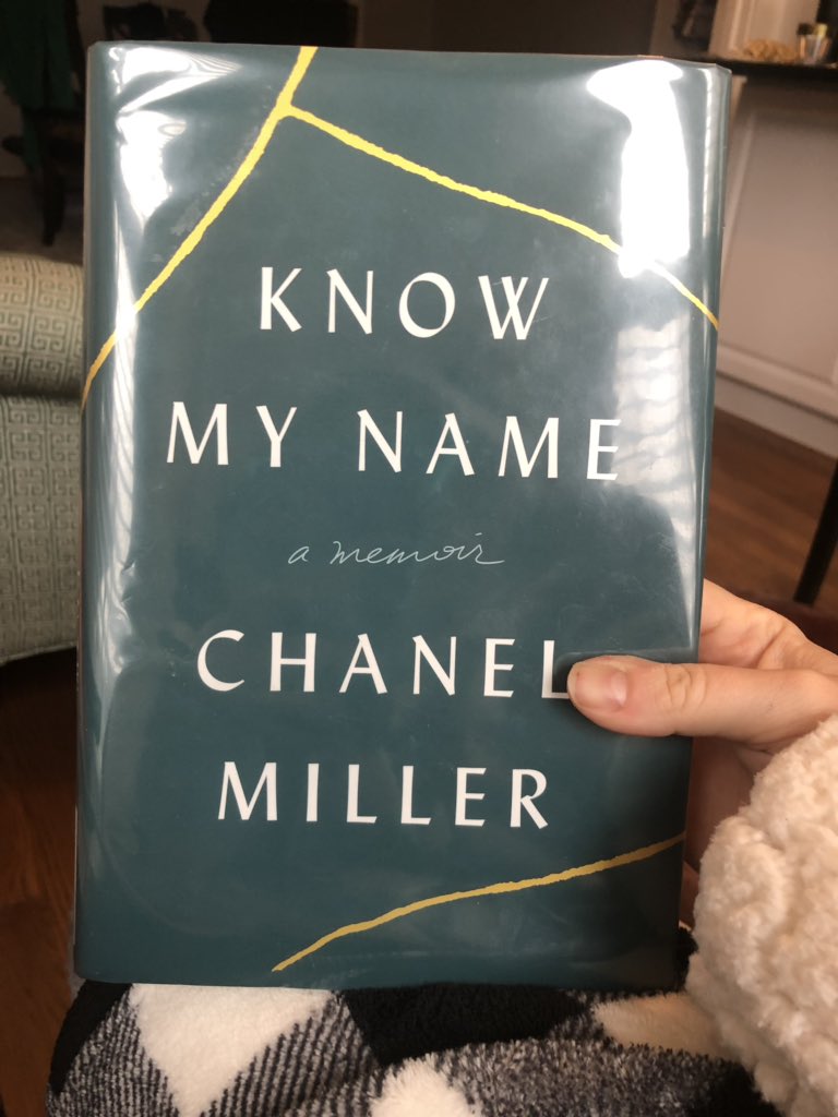 itsalicetime's tweet photo. My first #minithon2020 read is trying to finish up Chanel Miller’s very hard memoir. https://t.co/Ms5HFvQTpU