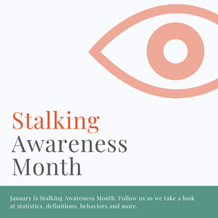 utkwellness's tweet photo. January is Stalking Awareness Month. Follow us as we share statistics, definitions, behaviors and more. We’ll also be posted at different campus locations with activities, swag and learning opportunities.
#stalkingisnotlove https://t.co/17O6kiEf8F