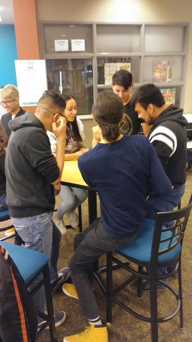 FALCONS_FixIt's tweet photo. The calm before the competition! Falcon Engineering volunteers enjoying themselves THIS MORNING before duty calls at the ROBOCOM event at PHHS https://t.co/Xy4yeNk9UW