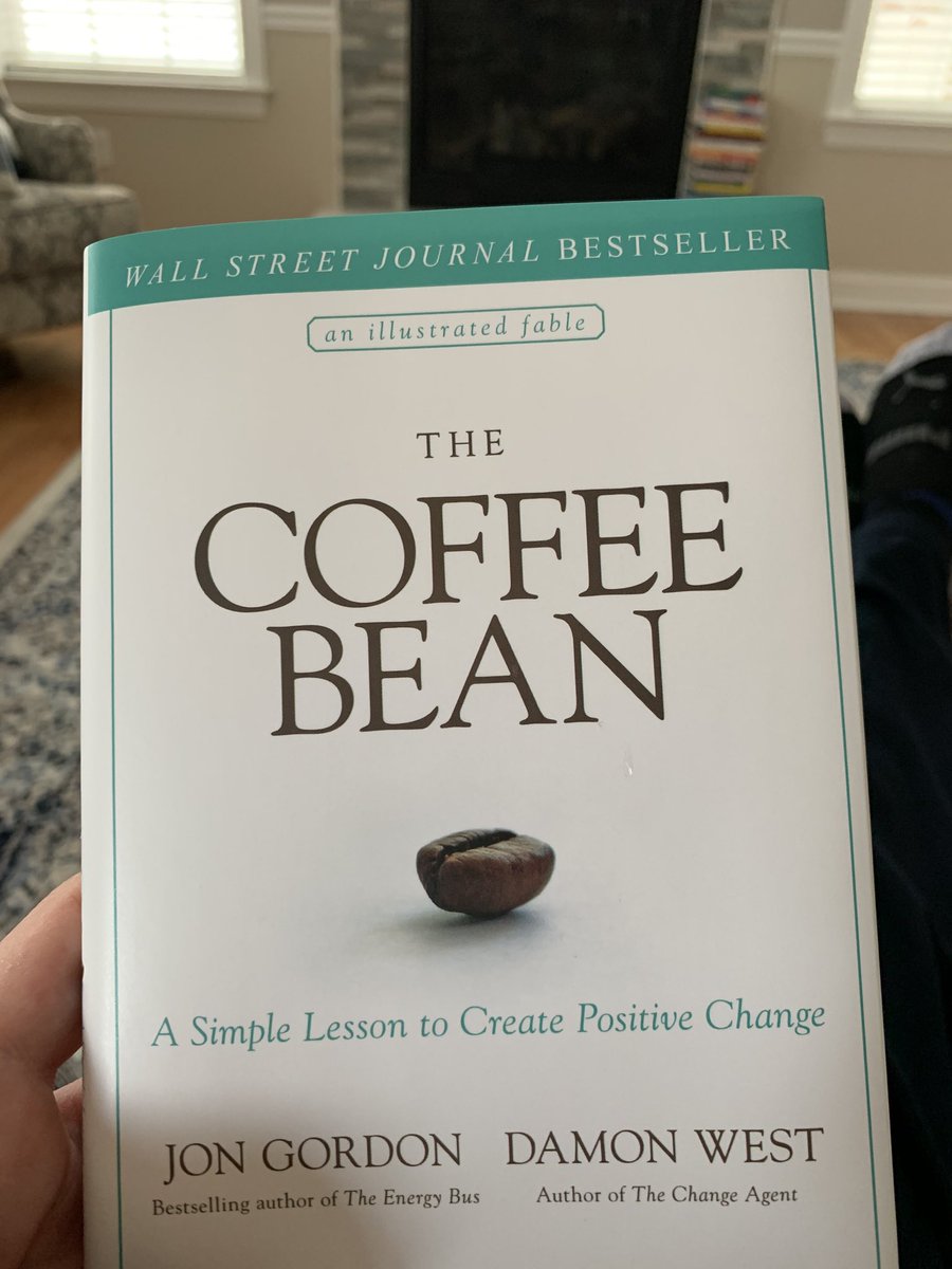GlennGRobbins's tweet photo. Loved everything about this book! Thank you @JonGordon11 and @damonwest7 for making me a better father, husband, friend, and leader. #transformationfromwithin #coffeebean https://t.co/ZKBs1BK257