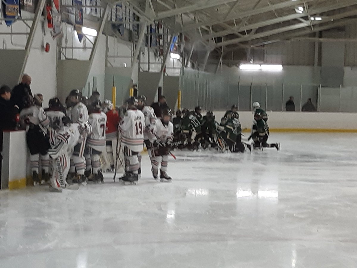 HodgsonPhotogr1's tweet photo. Time for the Major Peewee AA Gloucester Rangers/Ottawa Sting match up. @GRMHA @OttawaSting #stingday https://t.co/U9ctdUvv1X