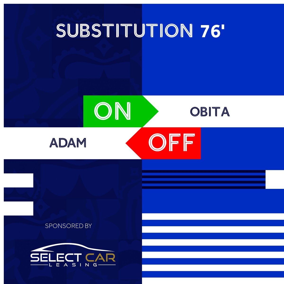 ReadingFC's tweet photo. 76' 🔄 Jordan Obita comes on for Charlie Adam

Great shift, Charlie 👏

#REAvFOR | 0-0 https://t.co/It3j0zyJiA