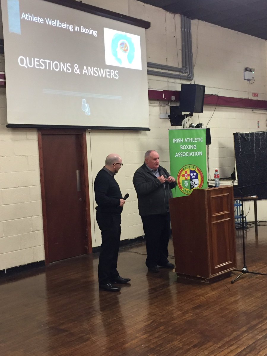 IABABOXING's tweet photo. โWe expect full commitment from our athletes of all ages, from young to old for a very long time. We as an organisation need to recognise the commitment we owe themโ. Powerful stuff from @IABABOXING President Dominic OโRourke ๐ #MentalHealth #Wellbeing #BoxingEducation https://t.co/McwbK7Kefe