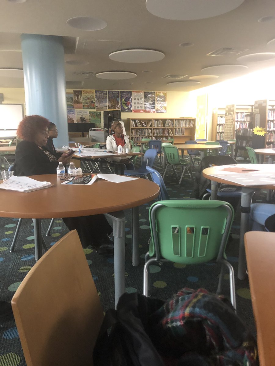 Enjoyed the morning working with students on goal setting, creating vision boards and practice public speaking @APS_OEE <a href="/nc100bwinc/">National Coalition Of 100 Black Women, Inc.</a>