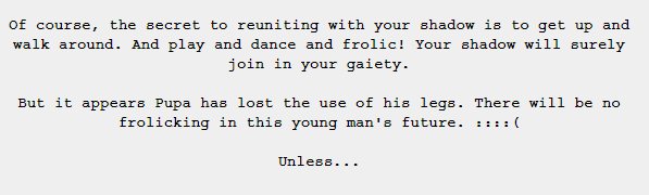 (this is a train wreck, but it's all mostly Vriska's mind about how she wants to help Tavros and how she wants him to be heroic.) [5/10]