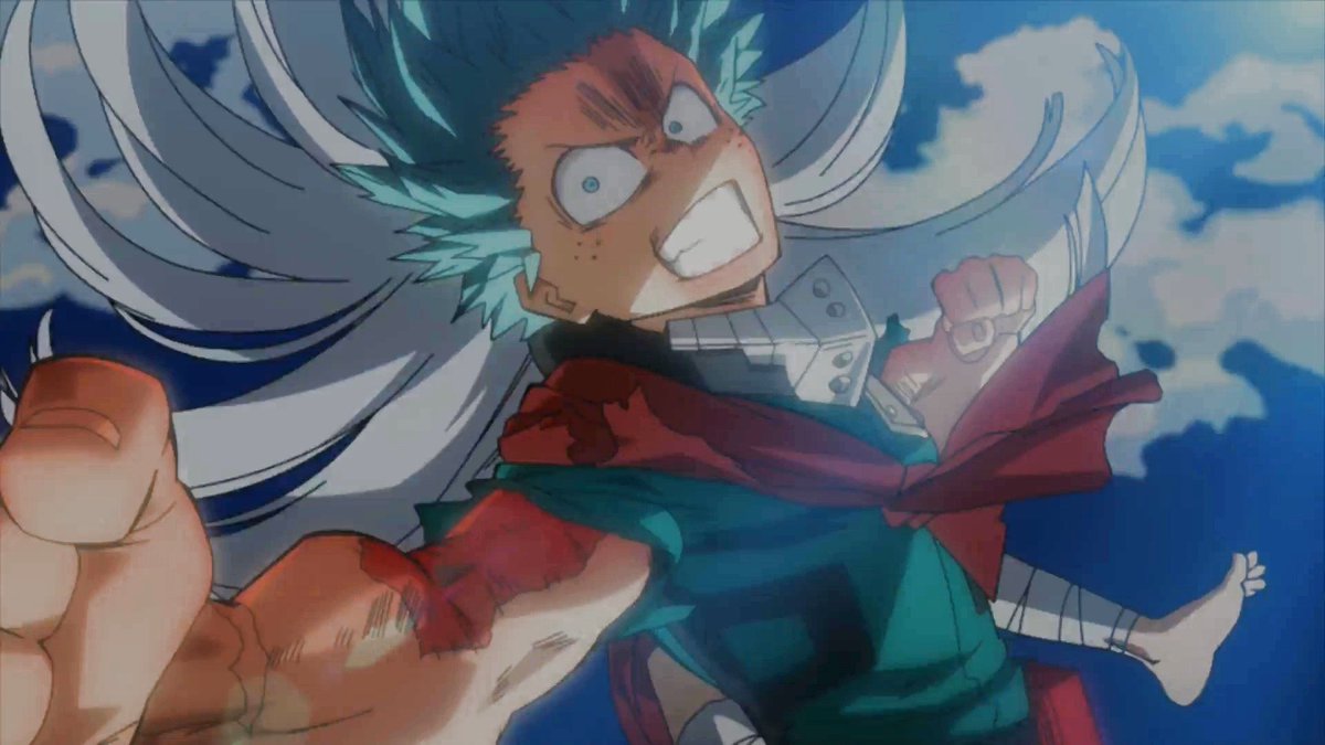 east_blue42's tweet photo. #Deku now that's what I call character development! https://t.co/bhKLRY5YE3
