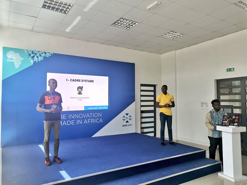 EpitechBenin's tweet image. 'MedTech': la dernière équipe à présenter ses résultats face au jury d'experts.
#ProjectWeek2020