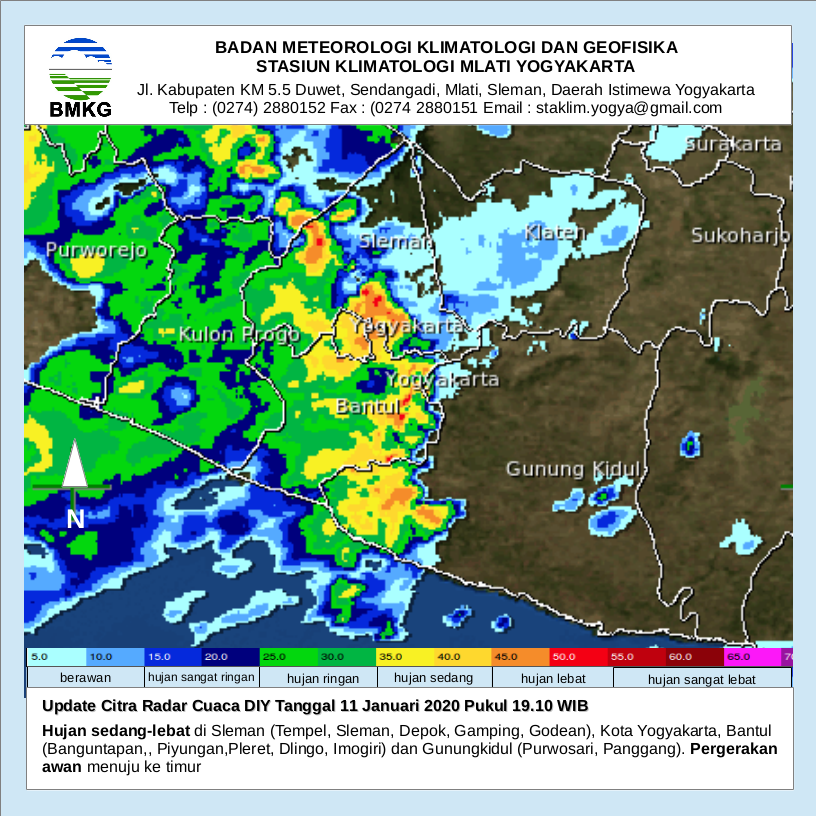 BMKG Staklim Jogja tweet media