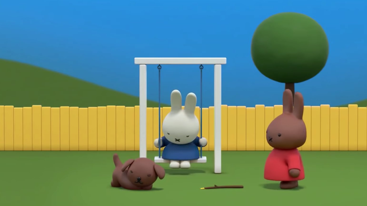 ナベ 最近のミッフィーちゃんのアニメは表情があって可愛いんですよって話すと大体表情あるの て聞き返されちゃうんだけど ミッフィーのぼうけん のミッフィーちゃんはつぶらな瞳とお耳と仕草で 多くは語らなくとも感情が伝わってギャンカワに変わり