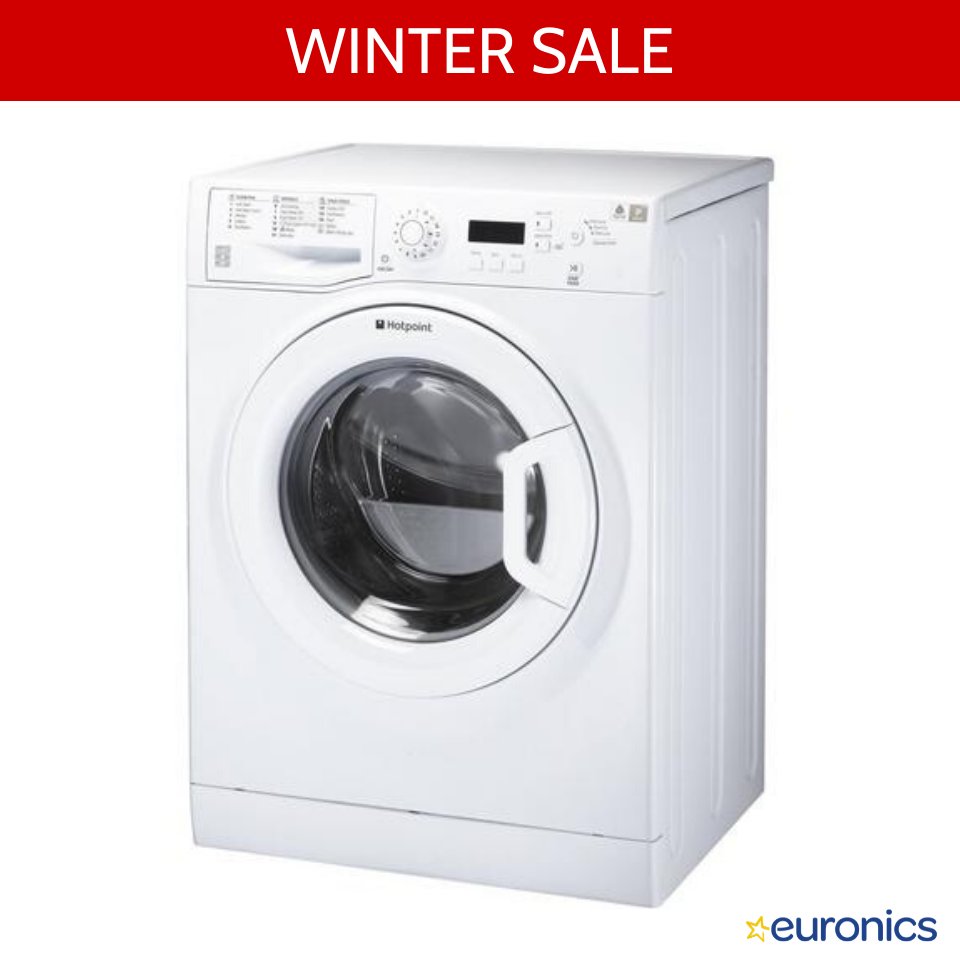 Adcocks_Watton's tweet photo. Get this Hotpoint 9KG 1400 Spin Washing Machine - White - A+++ Rated in our Winter Sale! https://t.co/RmKbB044mU https://t.co/U6G0OqyTht
