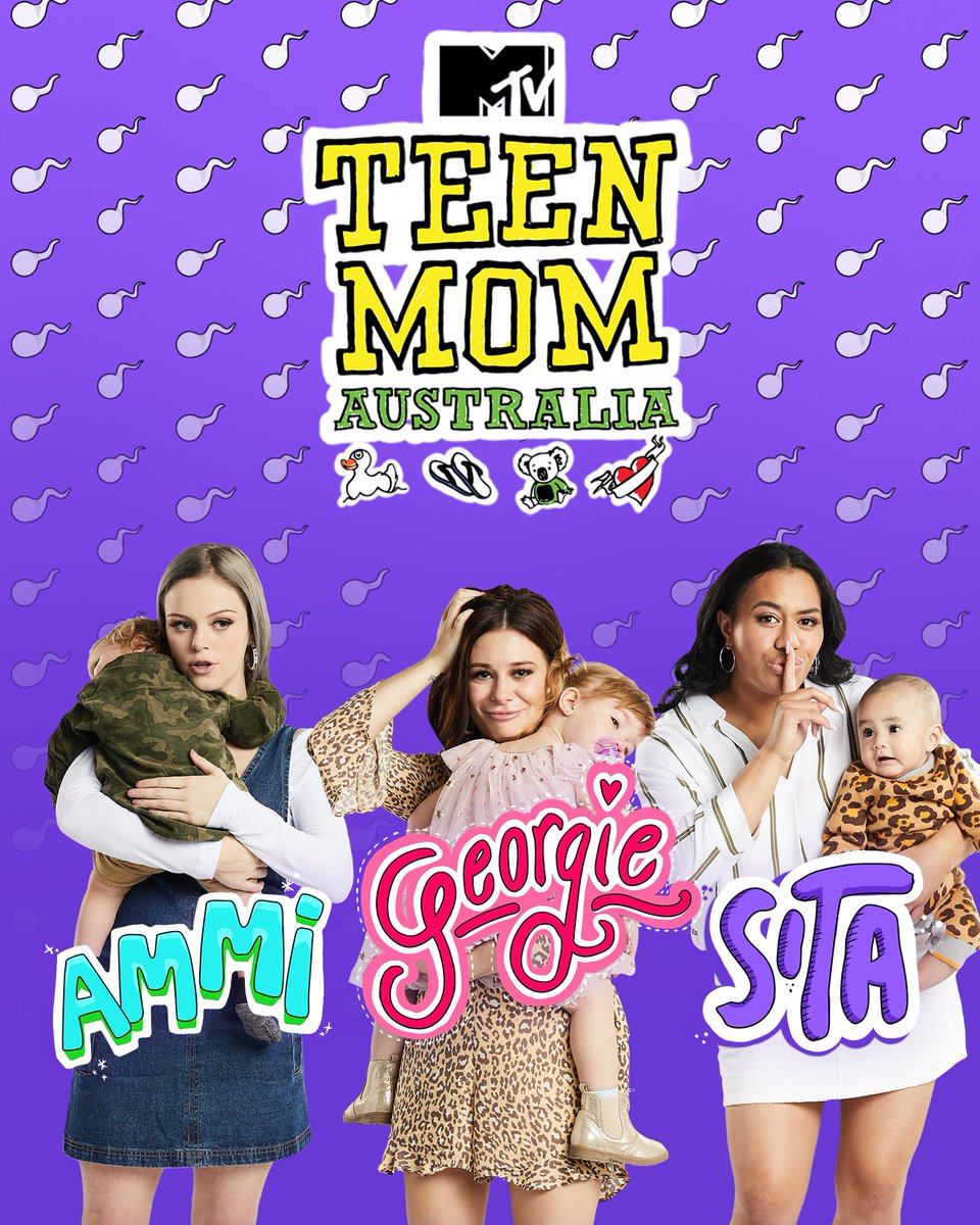 We're getting closer and closer to the launch of #TeenMomAU! Make sure you tune in to the BRAND NEW series on Monday at 7pm 🎉