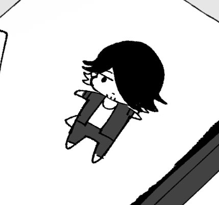 包丁くん可愛く描けたから見てほしい。大事に持ってるのは長曽祢さん人形。寝る時も一緒。 