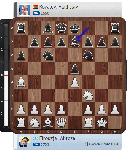 Vishy Anand outplays Alireza Firouzja with black pieces in the