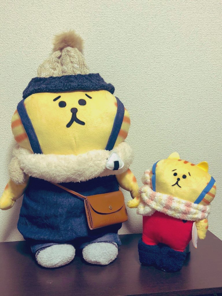 anmomo5's tweet photo. まねしんぼちびすけクンが
やってきたー😊
　＃ごろごろにゃんすけ https://t.co/qXDdrXmSDy