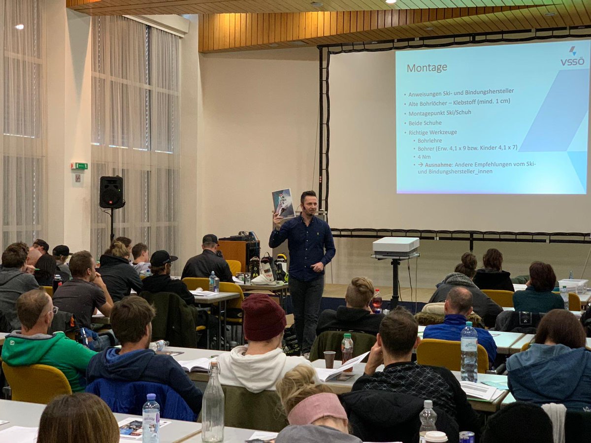 Vocational and educational training for sporting goods retailer #vssö #fedas #wko