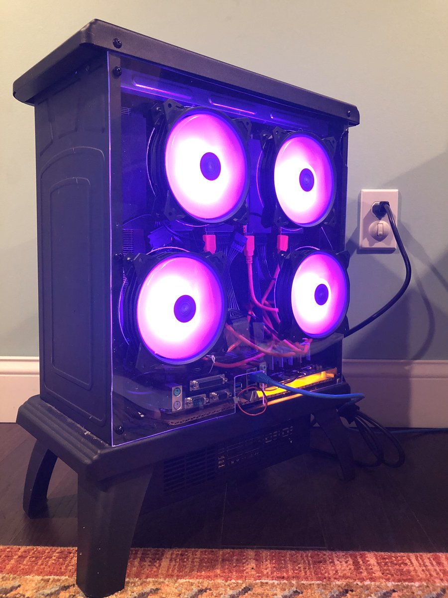 CSC07crypto's tweet image. I may have built a thing ... 
Created with know how from @cryptochrisw &amp;amp; @BitsBeTrippin
Built while watching @SavageMine &amp;amp; @RedPandaMining streams
Inspiration from @Crypto_Clod to build something better than a @coinmine 
Running @Hashr8OS
Mining @ArrowCrypto
Heating kids room!