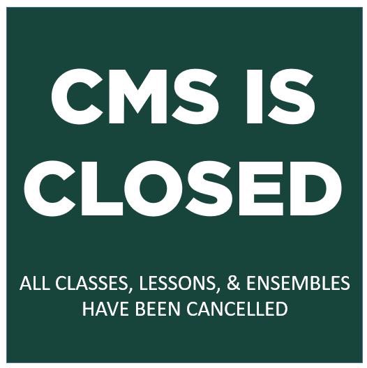 Due to the weather, CMS is closed today, Saturday, January 11. Stay safe! #cmsisclosed