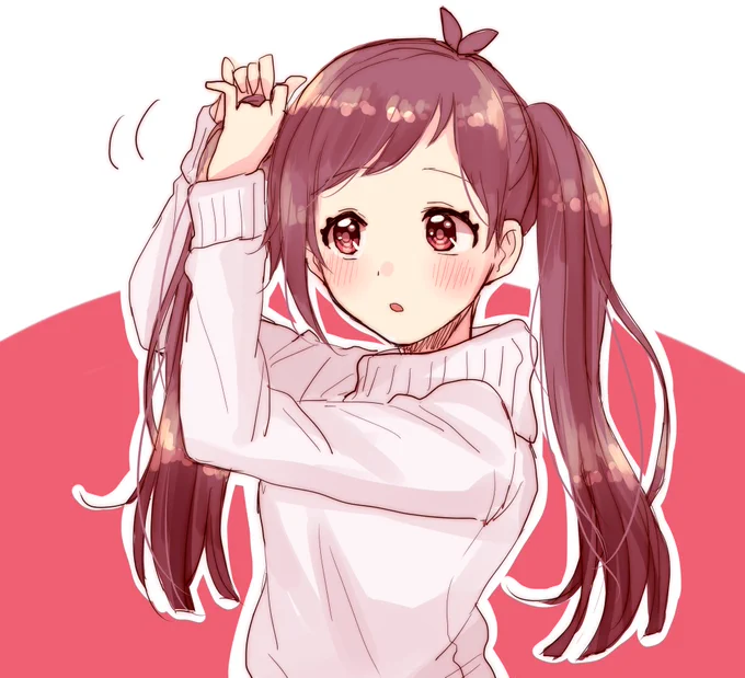 (似合うかなあ?) #辻野あかり版ワンドロ 