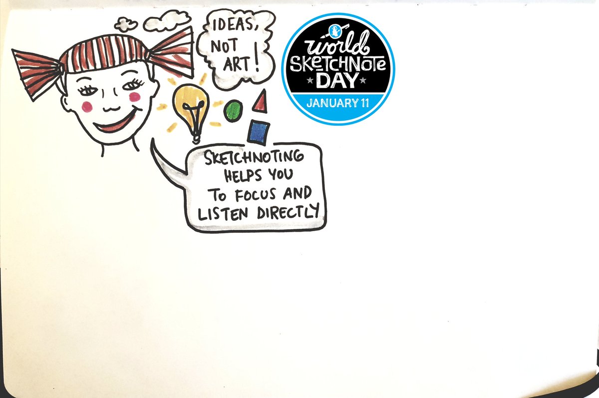 Hello! Happy #SNDay2020 paper team #13!! Let's have fun with #PassTheSketchnote !
This is the first step of our team's sketchnote, enjoy @mablupic you're next!! @evcampoverde @manda_leigh78 @mospillman