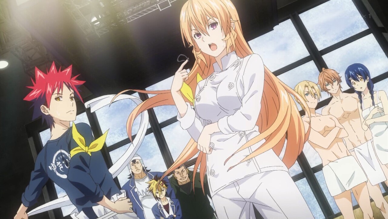 Aranime 食戟のソーマ 豪ノ皿 9話 神の舌の絶望 天守閣の特等執行官 御簾の奥にいるのは薙切母 最後まで薙切家がかき乱すな えりな様の友達をやめる 恵が才波との戦いで賭けたもの そこまで切羽詰り しかし信頼がにじみ出る恵の