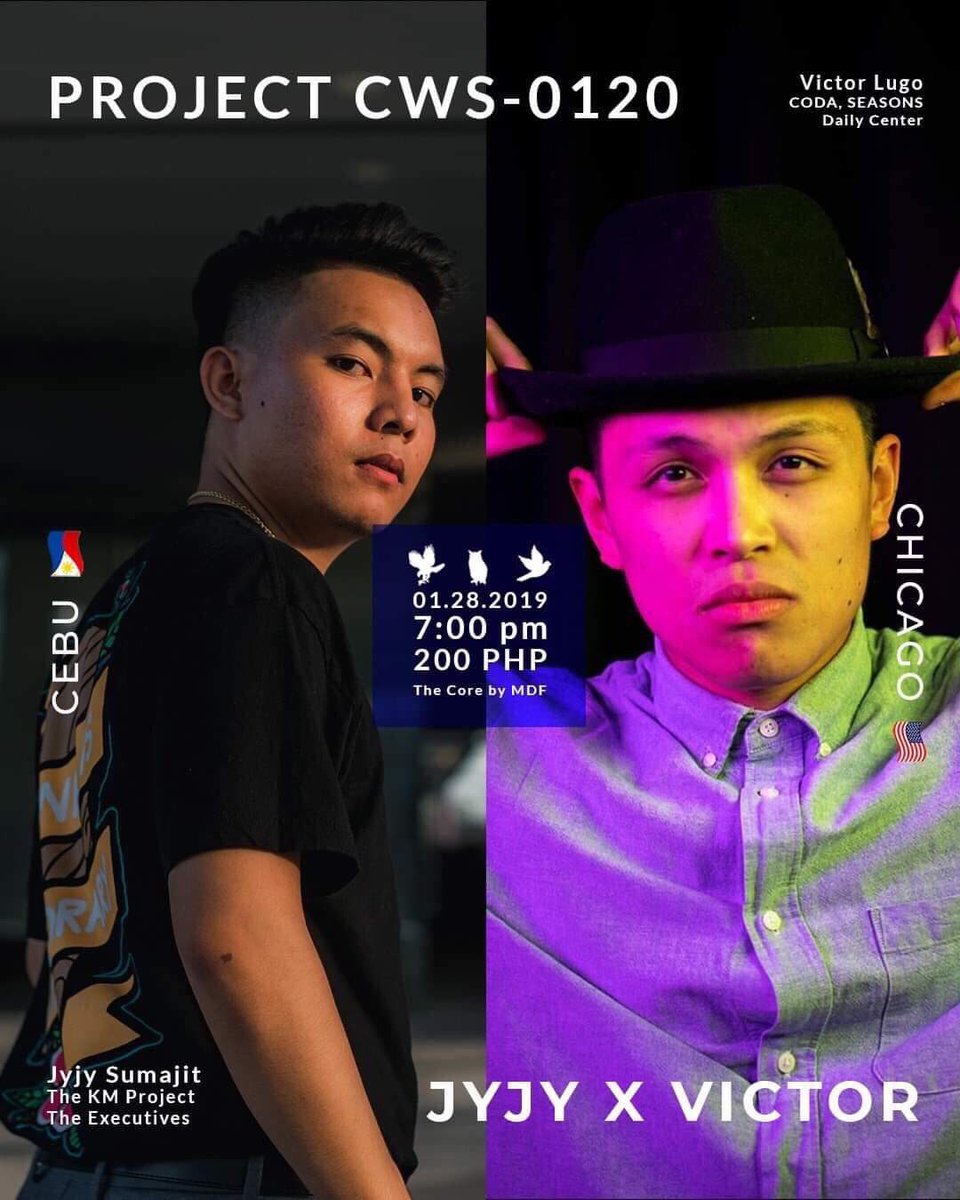 thekmprojectph's tweet photo. Catch The KM Project at these places! ๐ฆ
๐ฆ๐
January-February 2020
๐Cebu City
๐Dumaguete
๐Bantayan
๐ฒ FB IG TWITTER @thekmprojectph
GMAIL thekmprojectph@gmail.com
#thekmproject #dovesdivision #hawksdivision #owlsdivision https://t.co/400dh9laCH