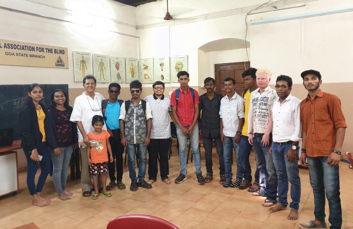 UDID Card registration programme for Visually impressed at NAB GOA <a href="/goacm/">CMO Goa</a> <a href="/visrane/">Vishwajit Rane</a> <a href="/PMOIndia/">PMO India</a> <a href="/VijaiSardesai/">Vijai Sardesai</a> <a href="/mygovindia/">MyGovIndia</a> <a href="/mhrd_innovation/">MOE's Innovation Cell- GOI</a>